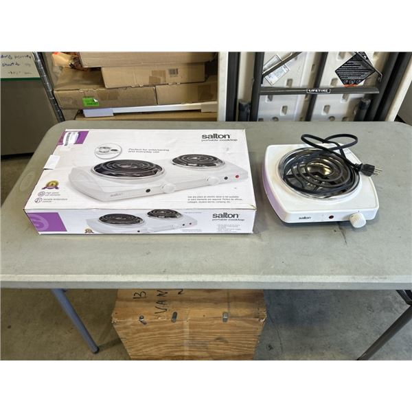 2 ELECTRIC HOT PLATES