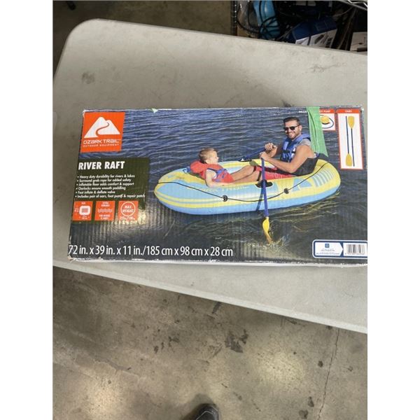 OZARK TRAIL INFLATEABLE BOAT
