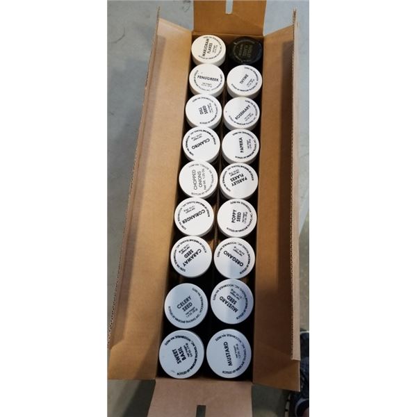 BOX OF NEW SEASONINGS
