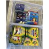 Image 1 : 2 CRATES OF NEW CRAYONS AND MARKERS, PENCILS AND MORE