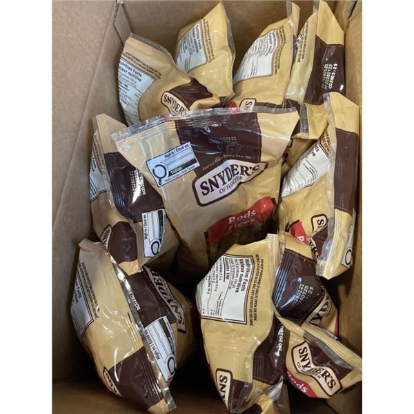 CASE OF SNYDERS PRETZEL RODS