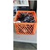 Image 1 : CRATE FULL OF ASSORTED GLASSES