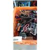 Image 2 : CRATE FULL OF ASSORTED GLASSES