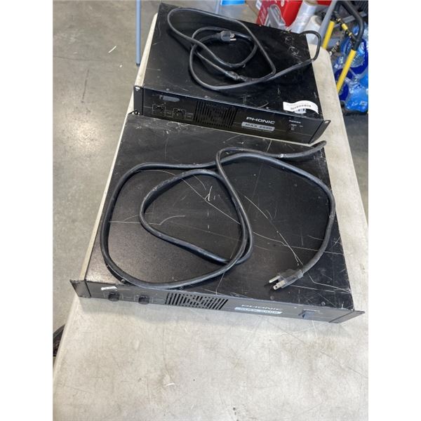 2 PHONICS PROFFESSIONAL DJ AMPLIFIERS