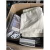 Image 2 : LARGE BOX OF ASSORTED BEDDING AND LINENS  - MOST AS NEW