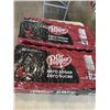 Image 1 : 2 FLATS OF 32 CANS DR. PEPPER ZERO SUGAR -  MAY BE MISSING SOME