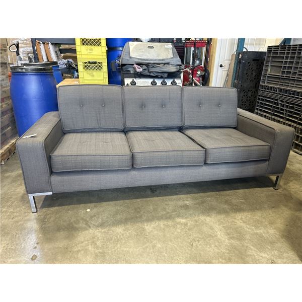 GREY FABRIC SOFA