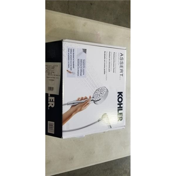 NEW KOHLER ASSERT MULTIFUNCTION HANDSHOWER WITH POLISHED CHROME FINISH