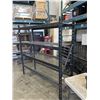 Image 2 : BLACK METAL GARAGE SHELVING