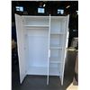 Image 2 : WHITE THREE DOOR WARDROBE