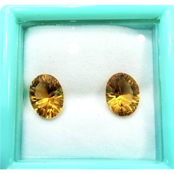 NATURAL CITRINE 8X6 (2.10CT) STONE, W/A $500.00. CITRINE HELPS PROMOTE PROSPERITY.