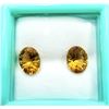 Image 1 : NATURAL CITRINE 8X6 (2.10CT) STONE, W/A $500.00. CITRINE HELPS PROMOTE PROSPERITY.