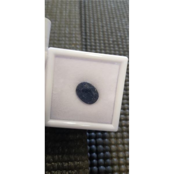 NEW 9.7CT NATURAL BLUE SAPPHIRE GEMSTONE, UNTREATED, OVAL CUT - RETAIL $3100