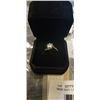 Image 2 : NEW S925 1.0CT MOISSANITE STONE SNOWFALKE RING, RESIZEABLE, MOUNTED IN 925 STERLING SILVER W/ WHITE 