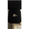 Image 3 : NEW S925 1.0CT MOISSANITE STONE SNOWFALKE RING, RESIZEABLE, MOUNTED IN 925 STERLING SILVER W/ WHITE 