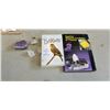 Image 1 : LARGE AMETHYST CHUNK, 2 QUARTZ CHUNKS, AND MINERAL AND DARWIN BOOK