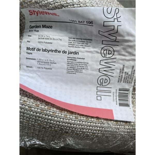 BRAND NEW STYLE WELL 5x7FT AREA CARPET