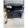 Image 1 : T-FAL DUAL EASY FRY & GRILL 8.7QT AIR FRYER - TESTED WORKING, RETAIL $299