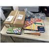 Image 1 : YELLOW MOUNTAIN CHINESE MAHJONG SET IN HARD CASE, AND MAHJONG PLAY MAT,  AND LUDO/SNAKES AND LADDERS