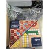 Image 2 : YELLOW MOUNTAIN CHINESE MAHJONG SET IN HARD CASE, AND MAHJONG PLAY MAT,  AND LUDO/SNAKES AND LADDERS