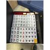 Image 3 : YELLOW MOUNTAIN AMERICAN MAHJONG SET IN HARD CASE, AND AMERICAN MAHJONG SET IN SOFT CASE, AND CHINES