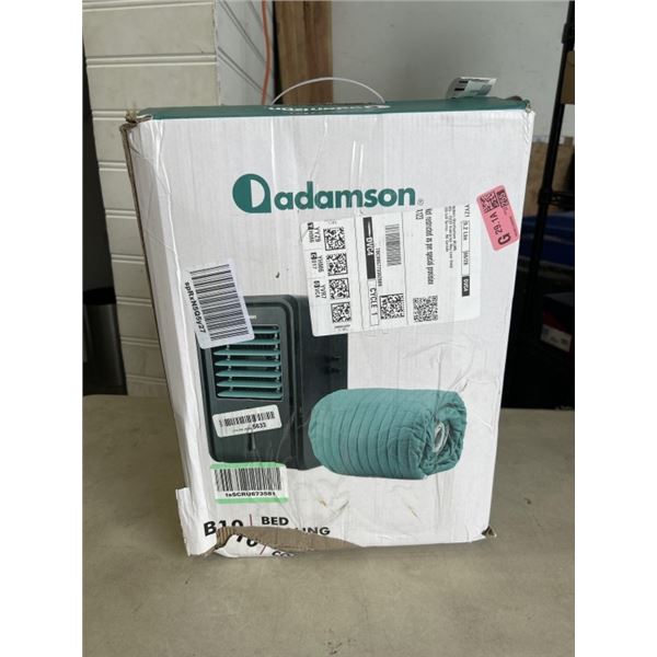 ADAMSON B10 BED COOLING SYSTEM
