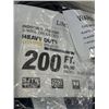 Image 2 : 200 FOOT HEAVY DUTY LIGHTED BLACK EXTENSION CORD. 14AWG/3C