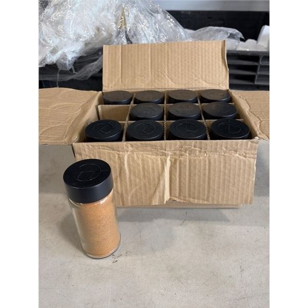 NEW CASE BACKYARD BBQ SPICE MIX - 12 JARS TOTAL