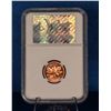 Image 2 : Canada 1966 1 Cent SSGC MS 66 PL RD Heavy Cameo