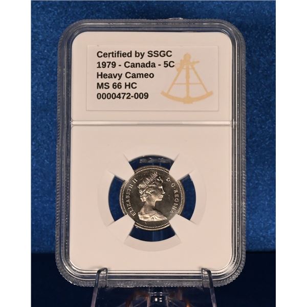 Canada 1979 5 Cent SSGC MS 66 HC
