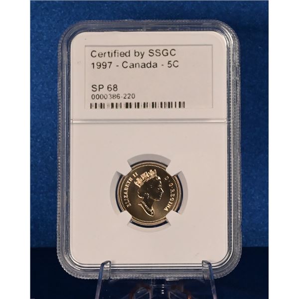 Canada 1997 5 Cent SSGC SP 68