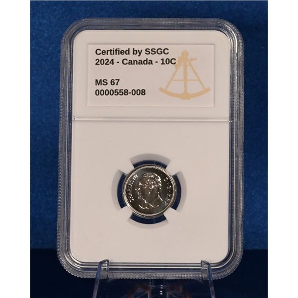Canada 2024 10 Cent SSGC MS-67
