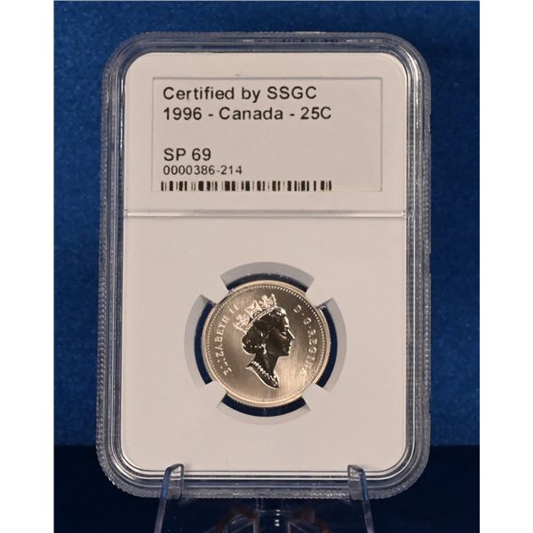 Canada 1996 25 Cent SSGC SP 69