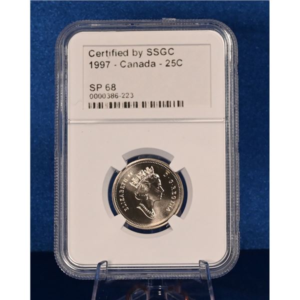 Canada 1997 25 Cent SSGC SP 68