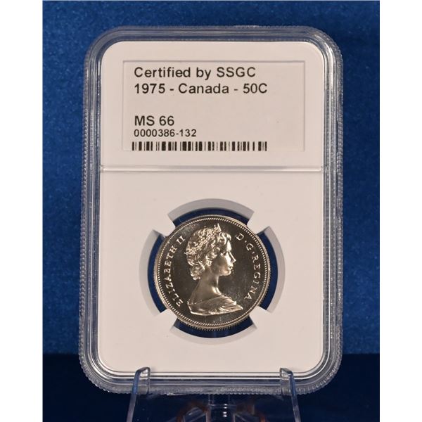 Canada 1975 50 Cent SSGC MS 66