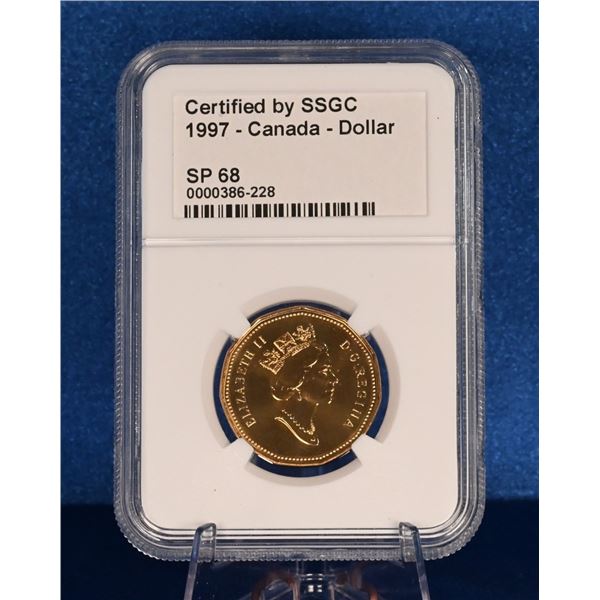 Canada 1997 1 Loonie Dollar SSGC SP 68