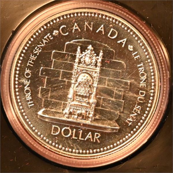 Canada 1977 1 QE II Silver Jubilee Commemorative Silver 23.3276 g at .5