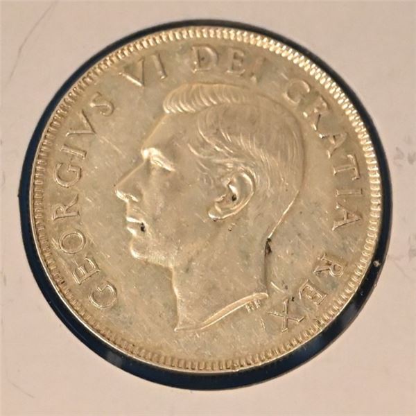 Canada 1951 50 Cent Silver