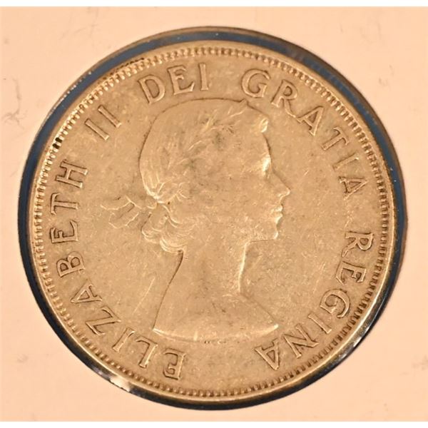 Canada 1953 50 Cent Silver