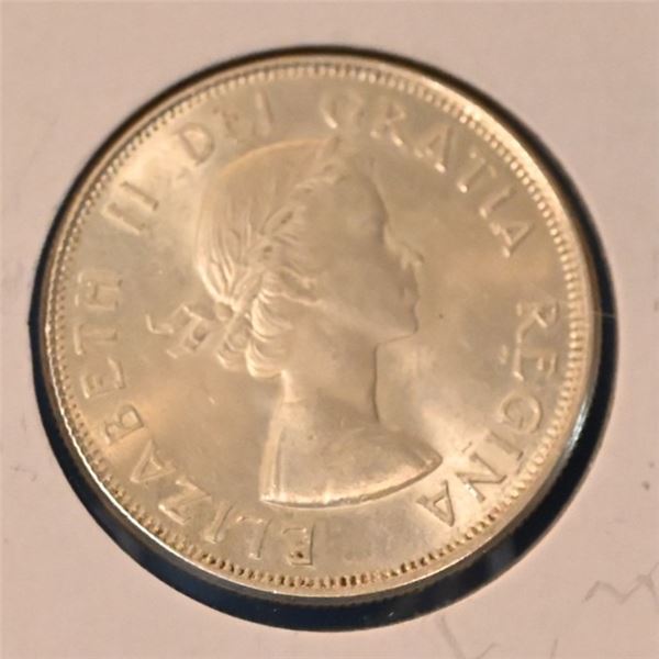 Canada 1961 50 Cent Silver