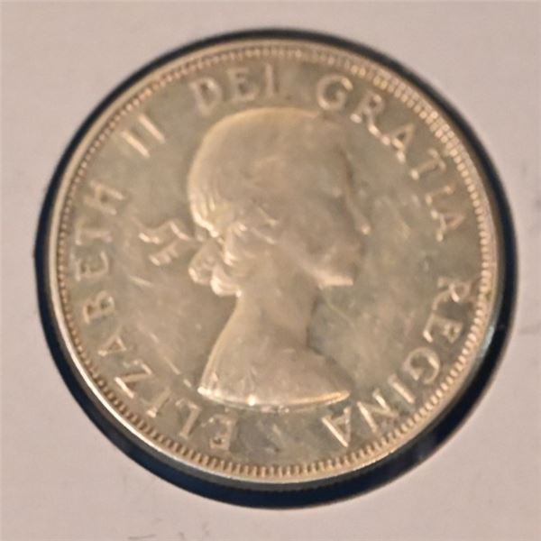 Canada 1962 50 Cent Silver