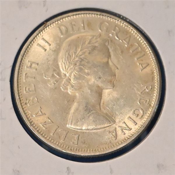 Canada 1964 50 Cent Silver