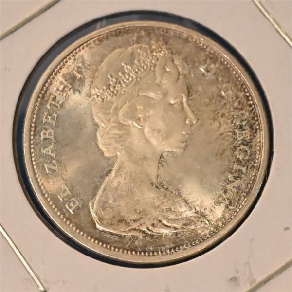 Canada 1966 50 Cent Silver