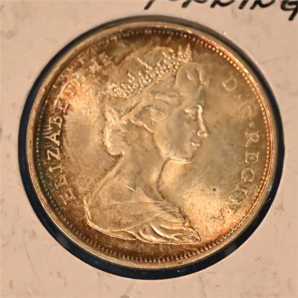 Canada 1967 50 Cent Silver