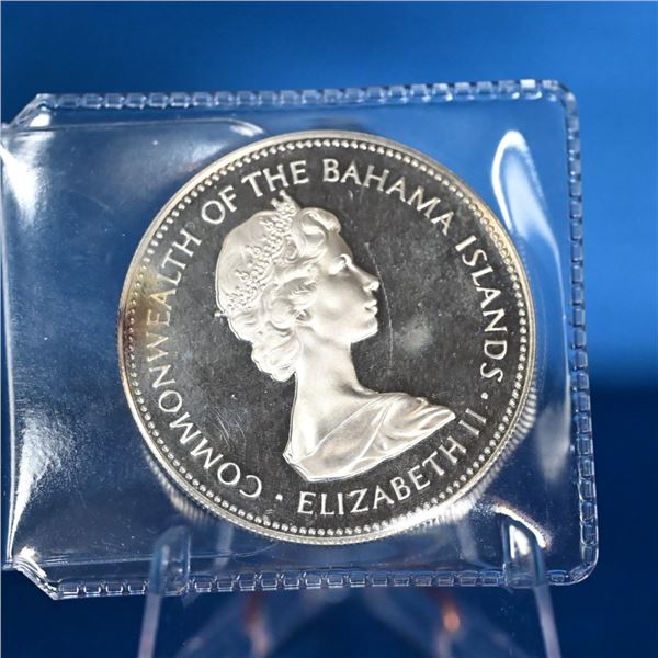 Bahamas 1971 2 Dollar Sliver .925 Proof