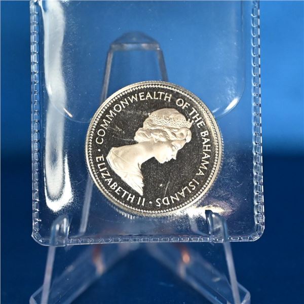 Bahamas 1971 50 Cent Sliver .8 Proof