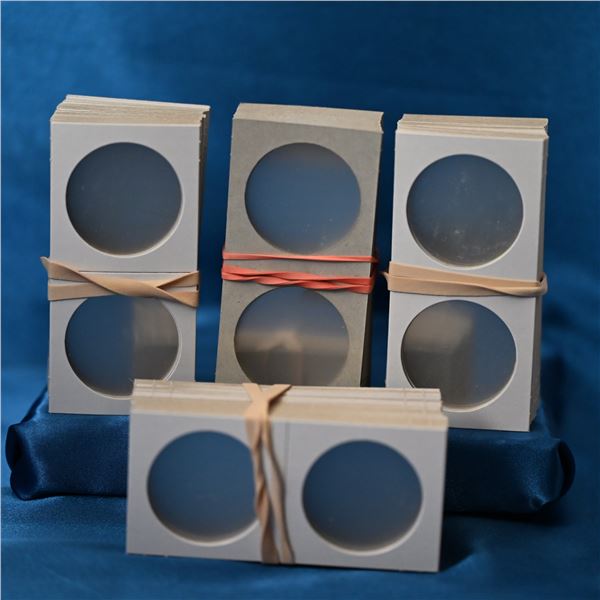 2X2 Cardboard Holders 39mm holds CAN Sliver dollar 4-bundles of 50