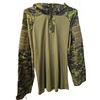 Image 2 : Canadian Forces CADPAT Combat Shirt With Patches and Quarter-Zip, Medium