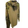 Image 3 : Canadian Forces CADPAT Combat Shirt With Patches and Quarter-Zip, Medium