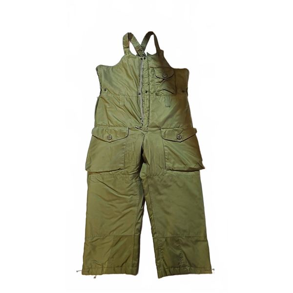 Military Green Cold Weather Field Pants with Zippers and Pockets